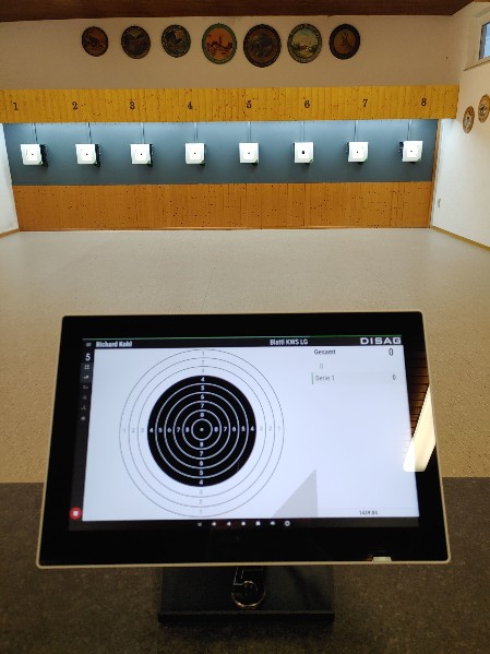 digitaler Schießstand